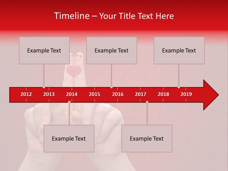 Female Two Young PowerPoint Template