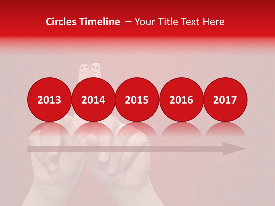 Female Two Young PowerPoint Template