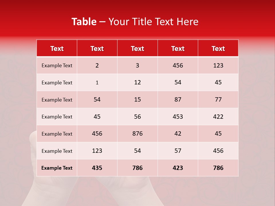Female Two Young PowerPoint Template