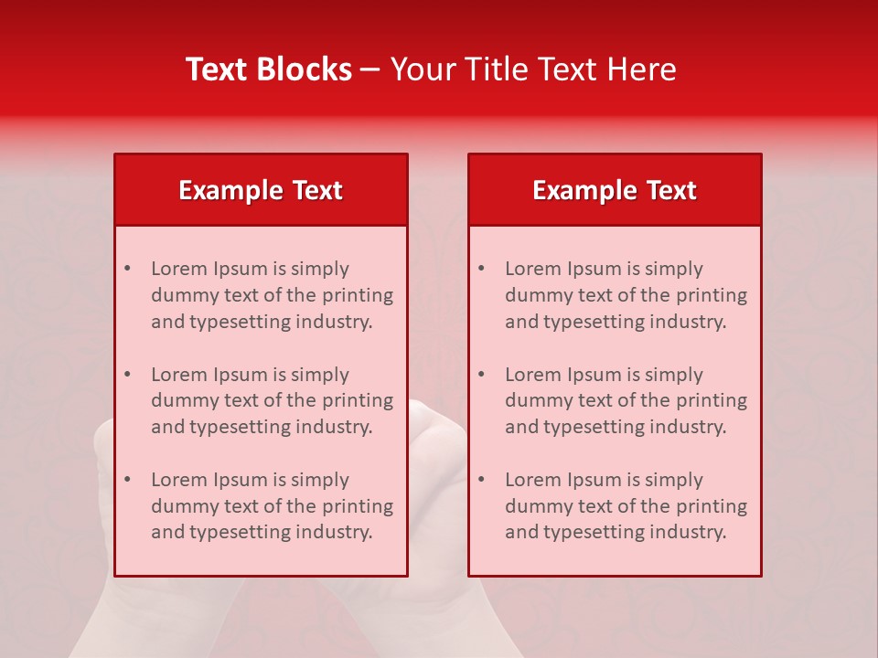 Female Two Young PowerPoint Template