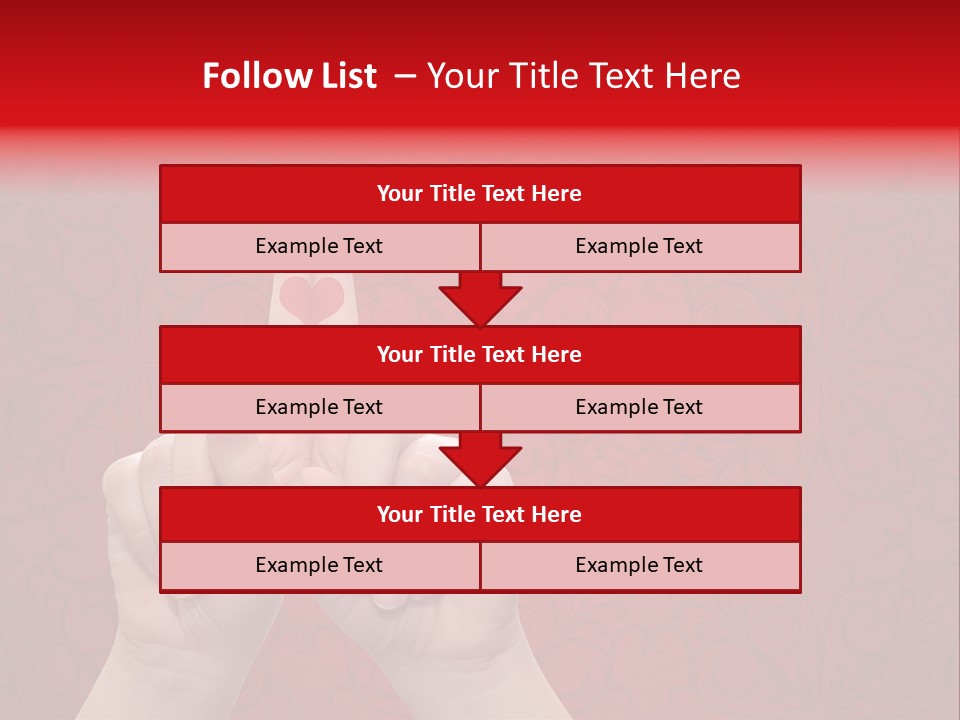 Female Two Young PowerPoint Template