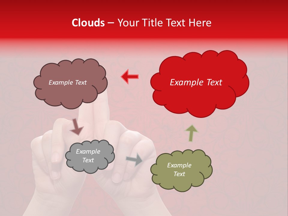 Female Two Young PowerPoint Template
