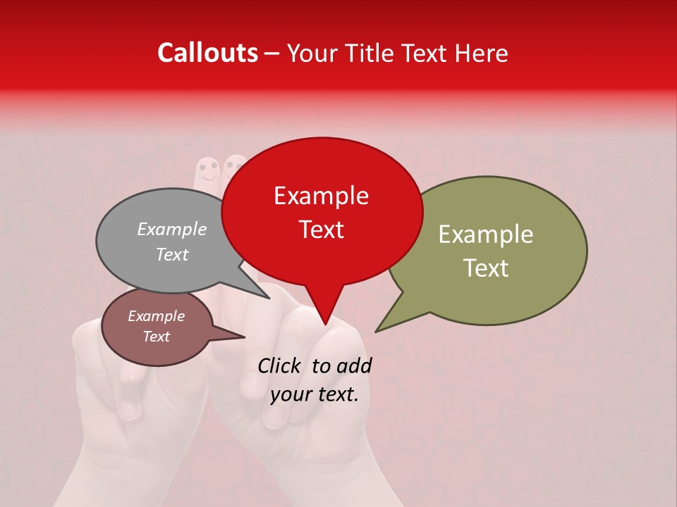 Female Two Young PowerPoint Template