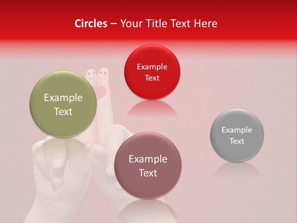 Female Two Young PowerPoint Template