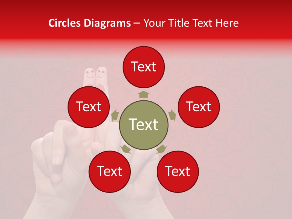 Female Two Young PowerPoint Template