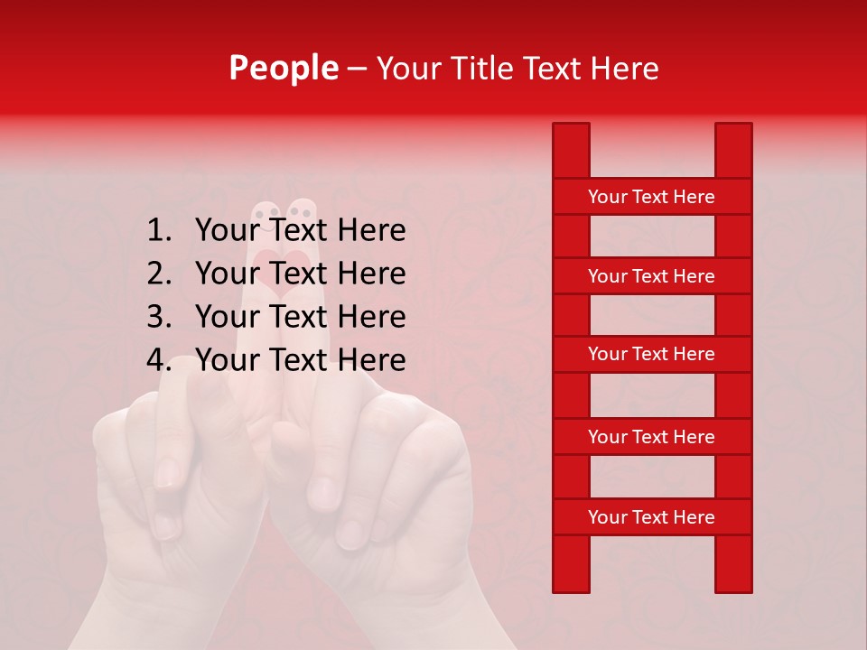 Female Two Young PowerPoint Template