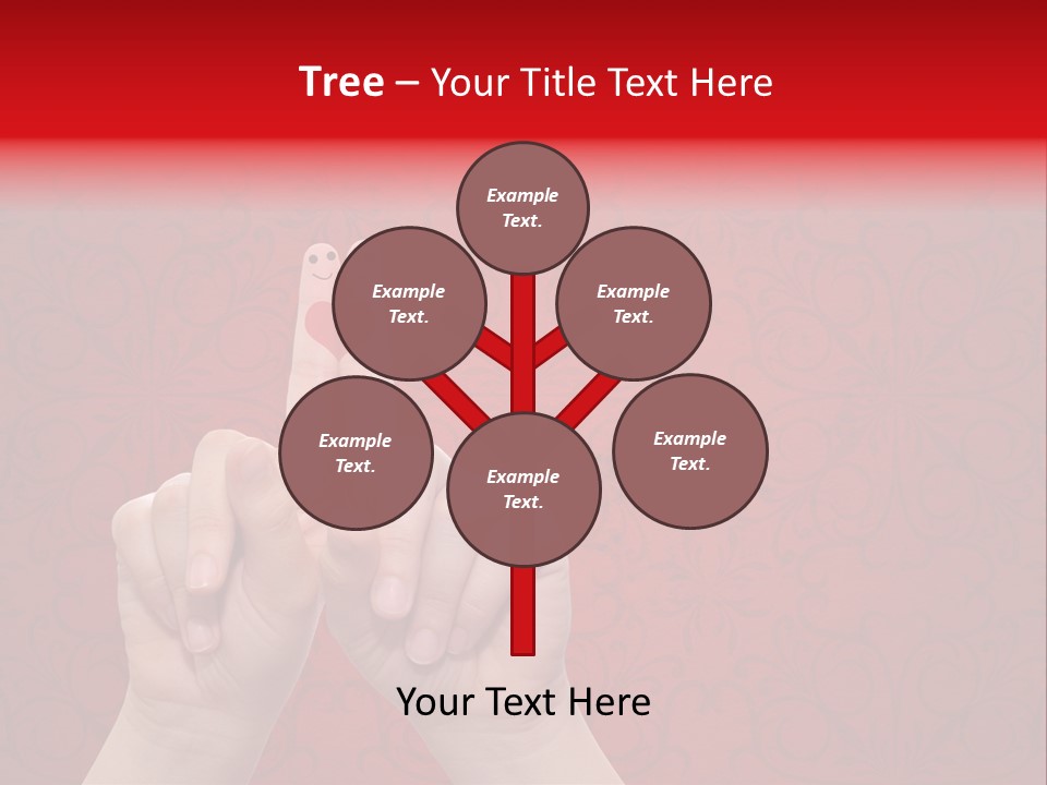 Female Two Young PowerPoint Template