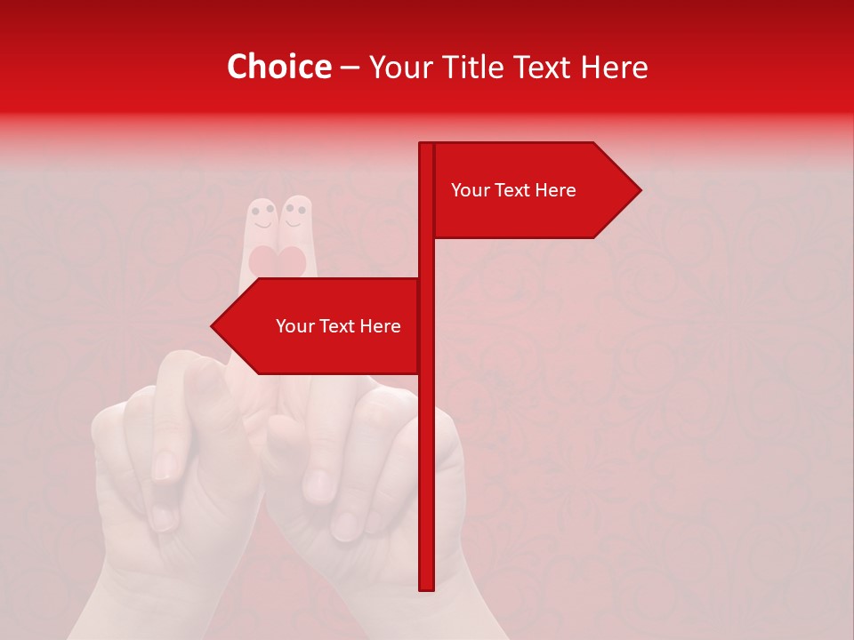 Female Two Young PowerPoint Template