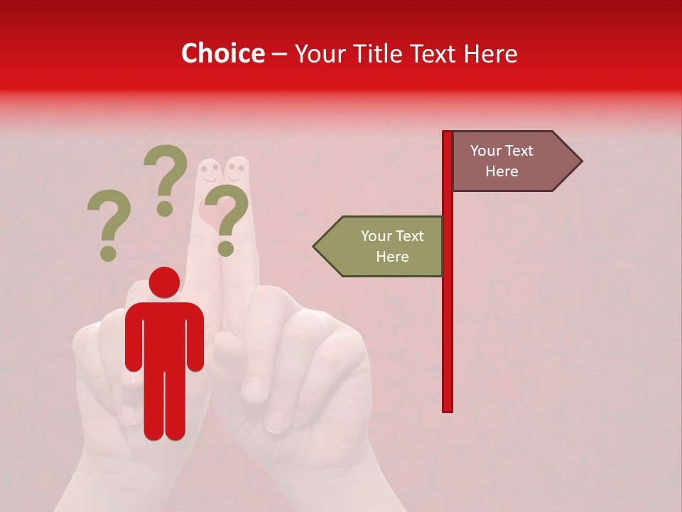 Female Two Young PowerPoint Template