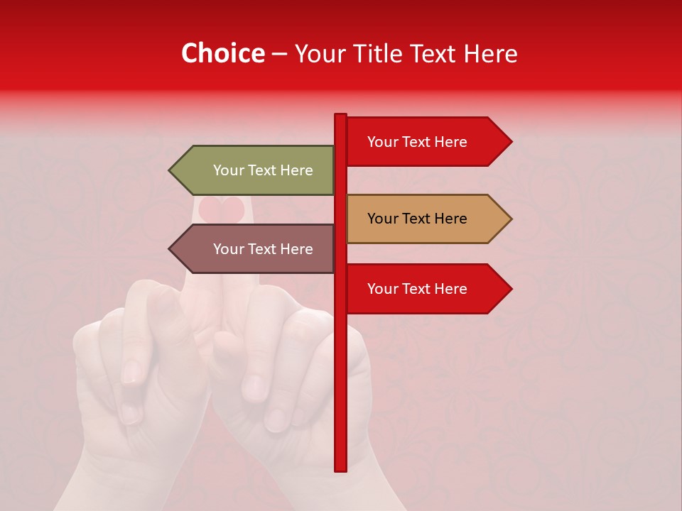 Female Two Young PowerPoint Template