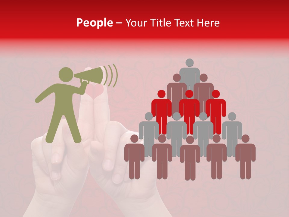 Female Two Young PowerPoint Template