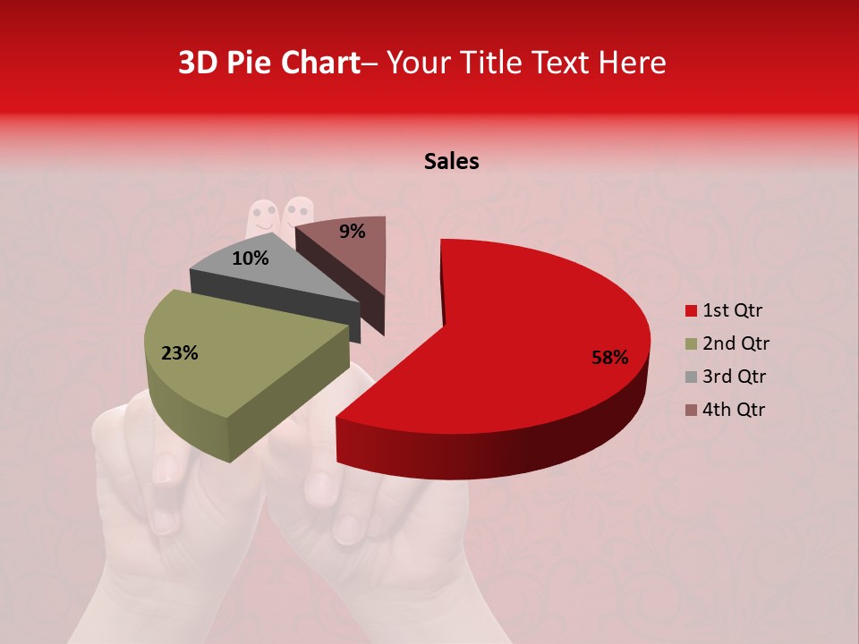Female Two Young PowerPoint Template