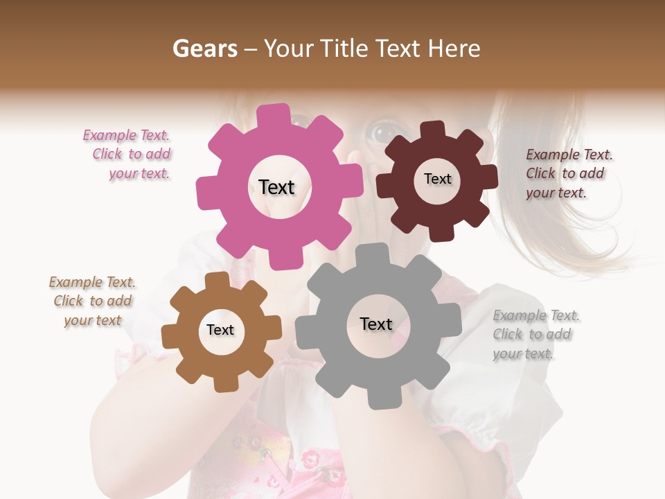 Expression Person Merry PowerPoint Template