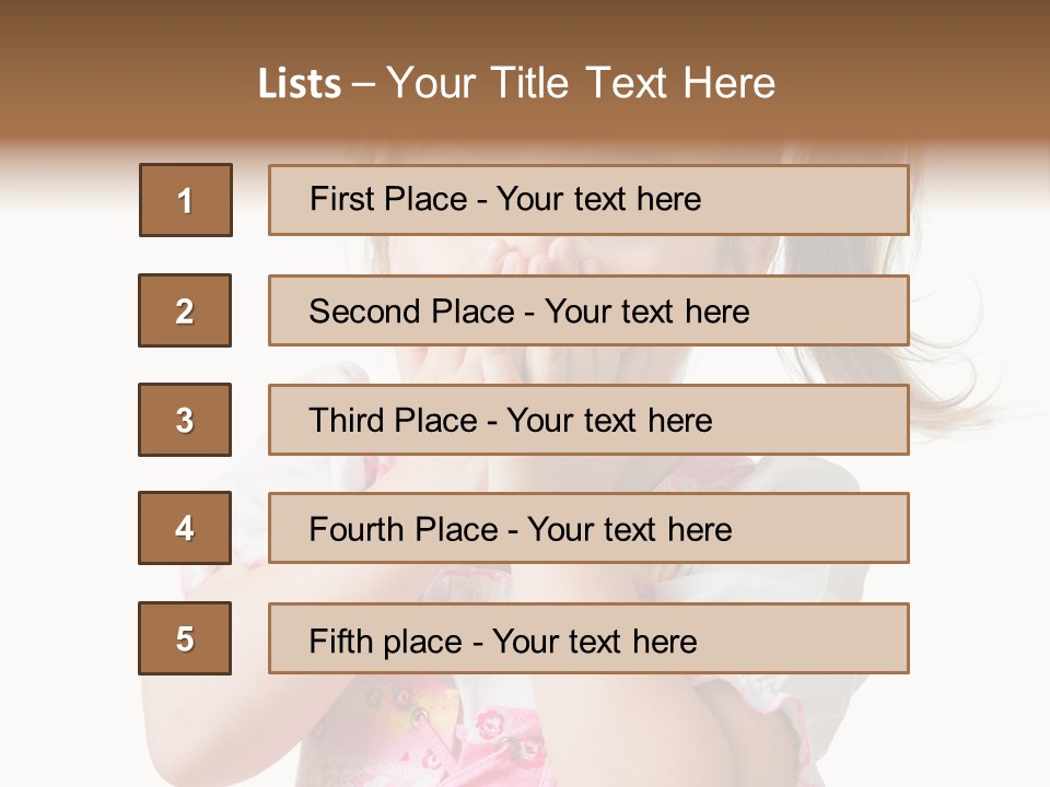 Expression Person Merry PowerPoint Template