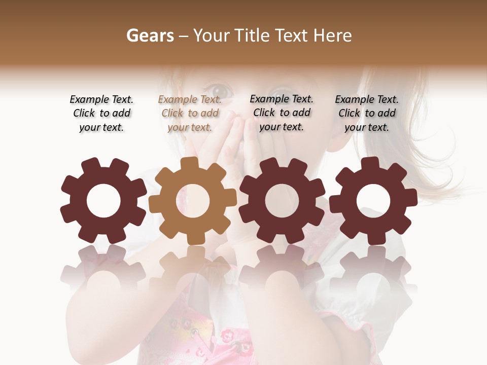 Expression Person Merry PowerPoint Template