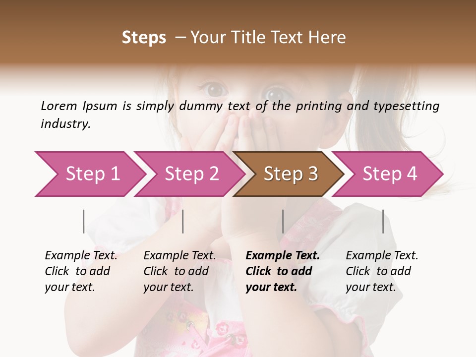 Expression Person Merry PowerPoint Template