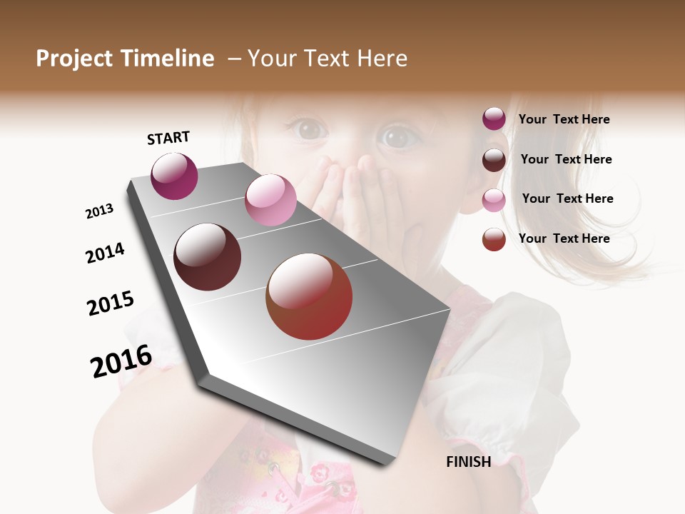 Expression Person Merry PowerPoint Template