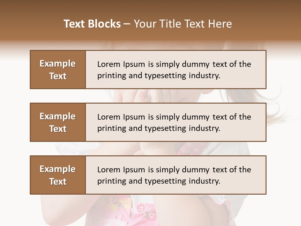Expression Person Merry PowerPoint Template