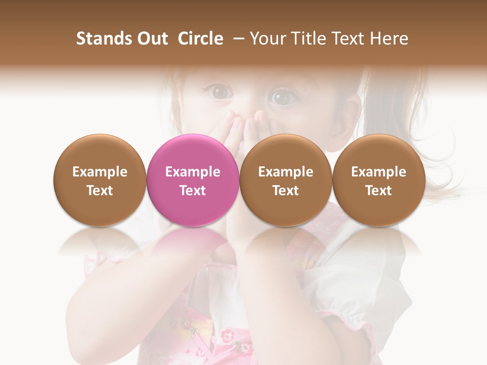 Expression Person Merry PowerPoint Template