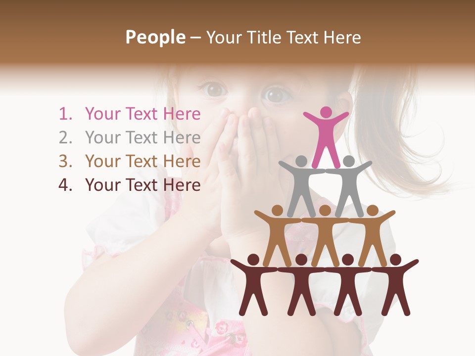 Expression Person Merry PowerPoint Template