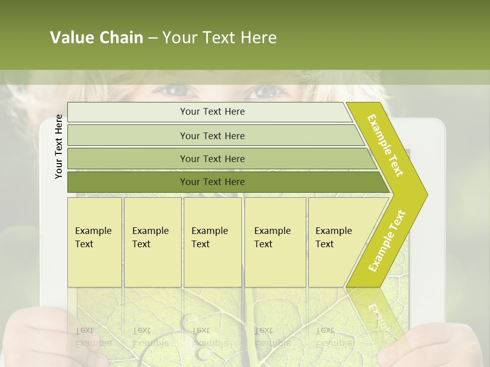 Space Leaf Earth PowerPoint Template