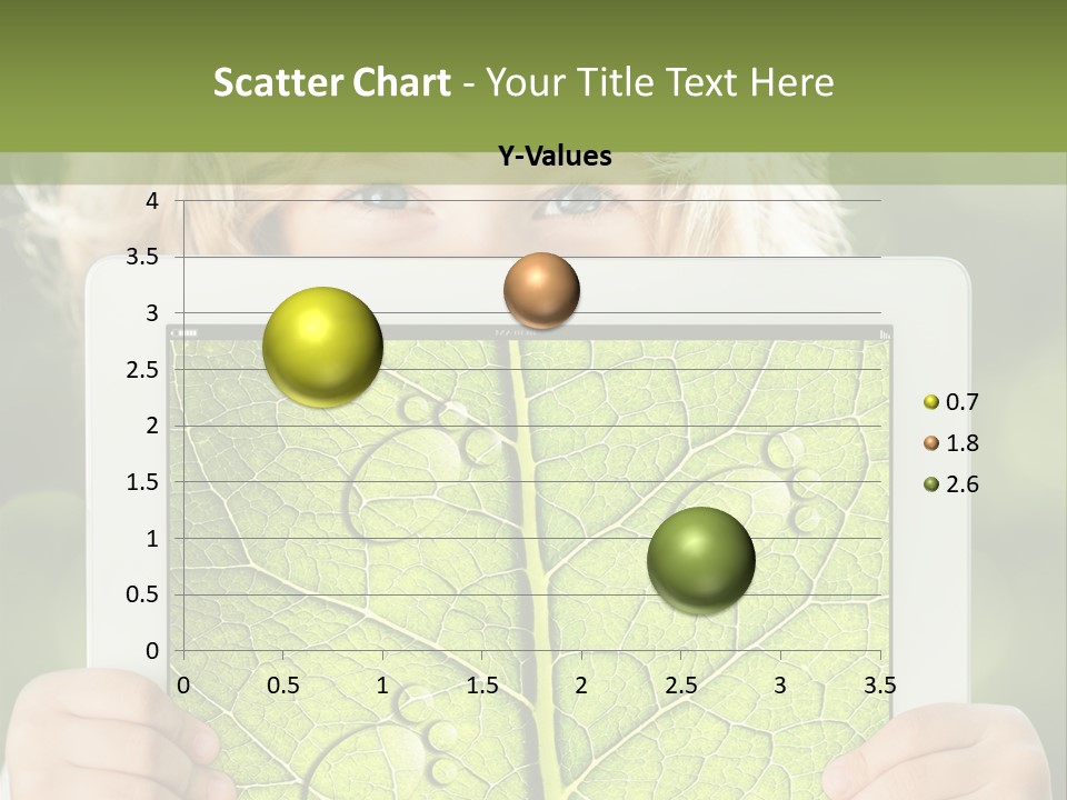 Space Leaf Earth PowerPoint Template