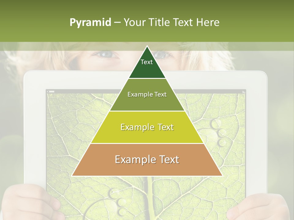 Space Leaf Earth PowerPoint Template