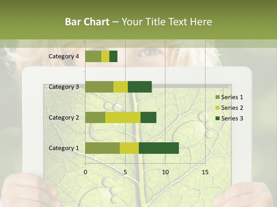 Space Leaf Earth PowerPoint Template