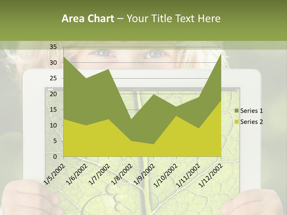 Space Leaf Earth PowerPoint Template
