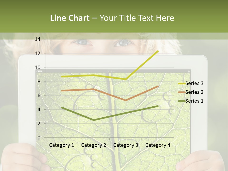 Space Leaf Earth PowerPoint Template