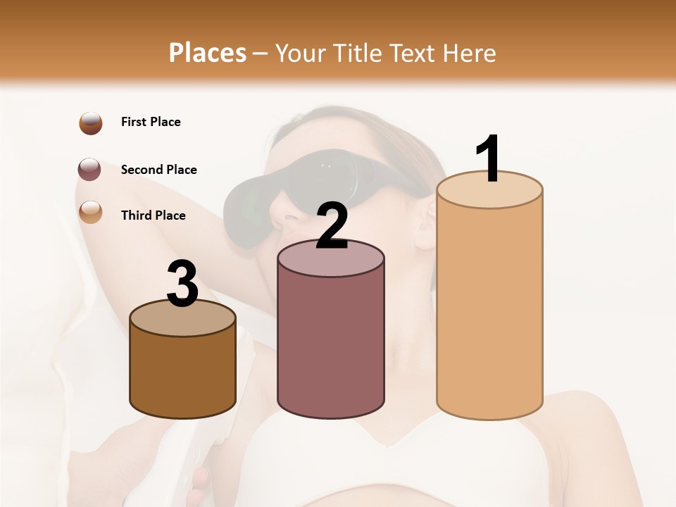 Facial Beautiful Two PowerPoint Template