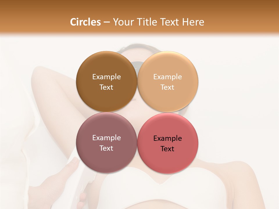 Facial Beautiful Two PowerPoint Template