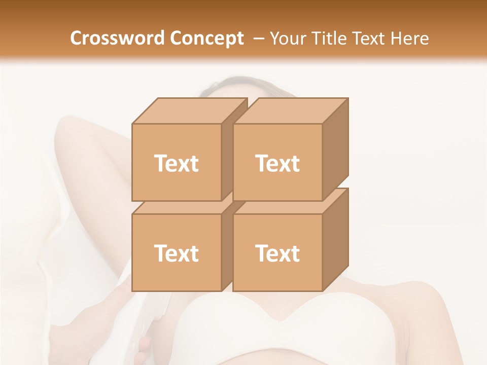 Facial Beautiful Two PowerPoint Template