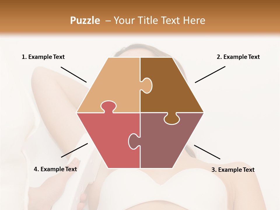 Facial Beautiful Two PowerPoint Template