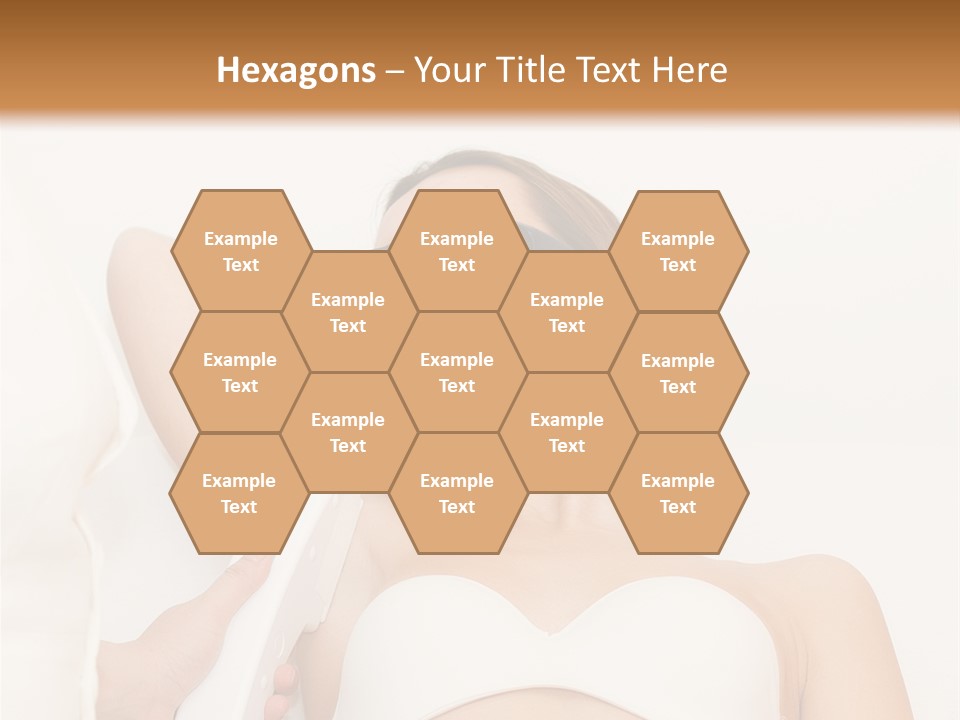 Facial Beautiful Two PowerPoint Template