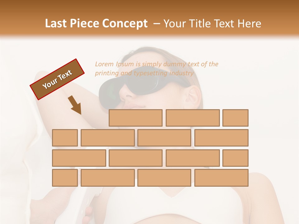 Facial Beautiful Two PowerPoint Template