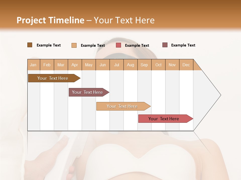 Facial Beautiful Two PowerPoint Template