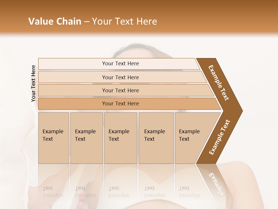 Facial Beautiful Two PowerPoint Template