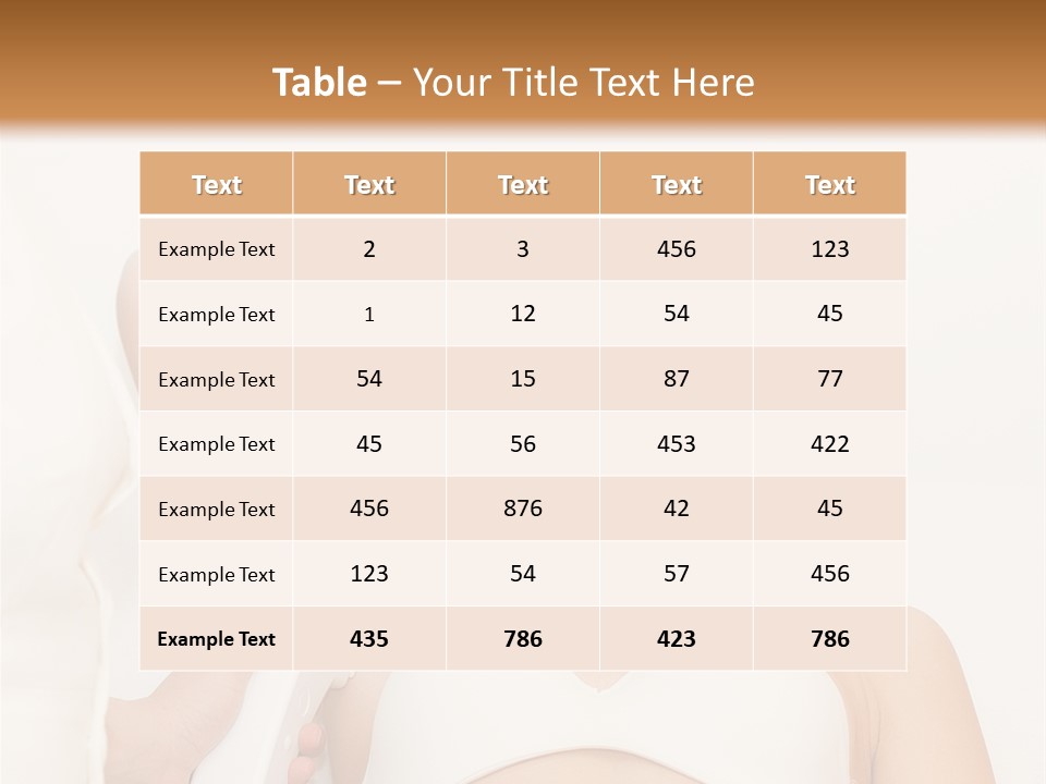 Facial Beautiful Two PowerPoint Template