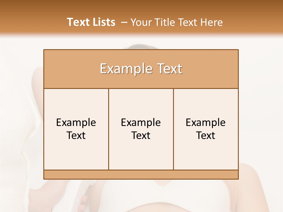 Facial Beautiful Two PowerPoint Template
