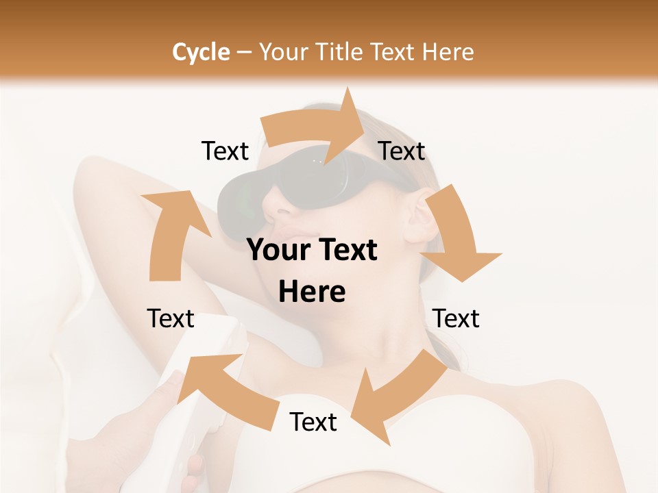 Facial Beautiful Two PowerPoint Template