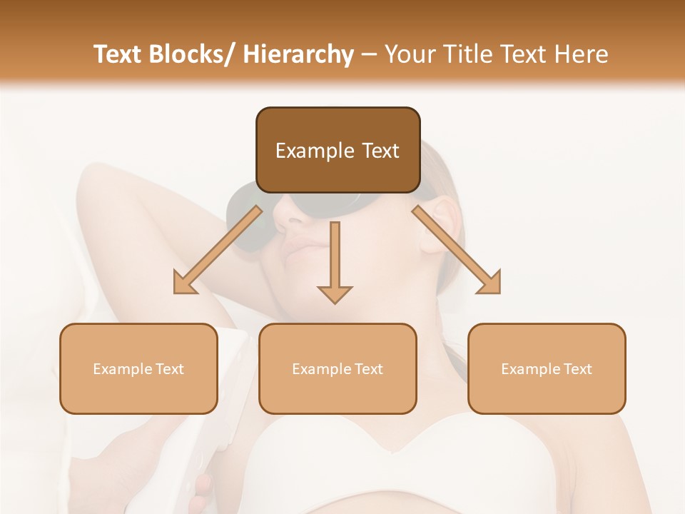 Facial Beautiful Two PowerPoint Template