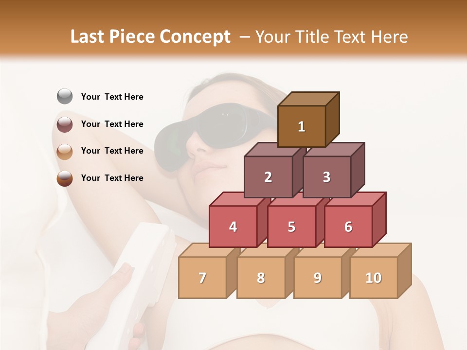 Facial Beautiful Two PowerPoint Template