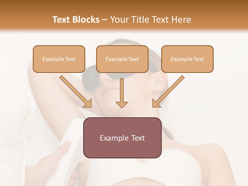Facial Beautiful Two PowerPoint Template