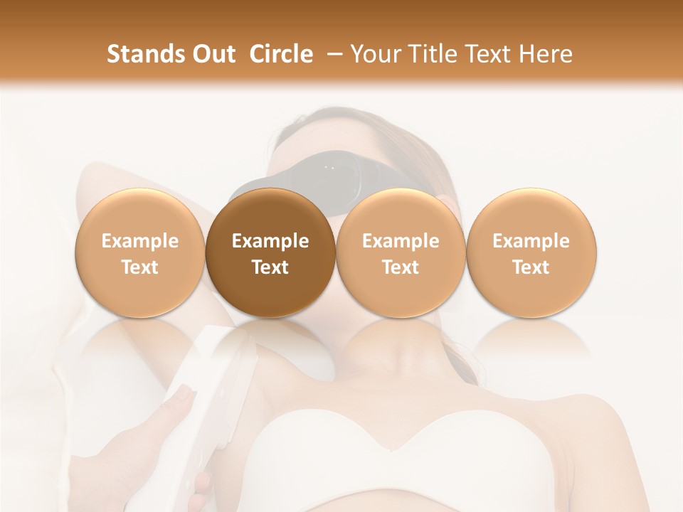 Facial Beautiful Two PowerPoint Template