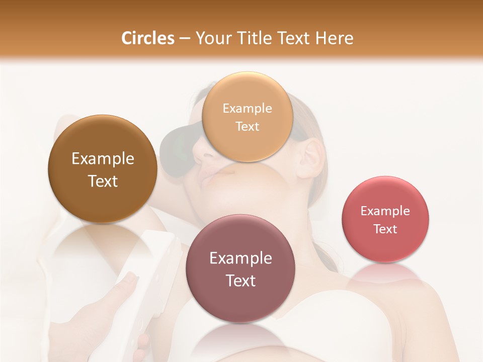 Facial Beautiful Two PowerPoint Template