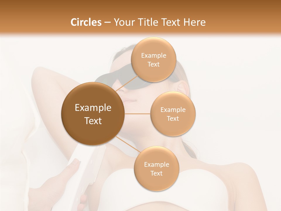 Facial Beautiful Two PowerPoint Template