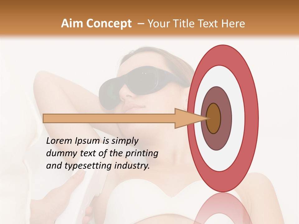 Facial Beautiful Two PowerPoint Template