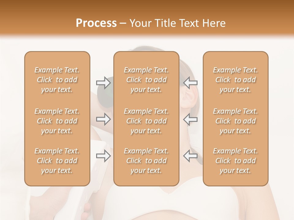Facial Beautiful Two PowerPoint Template