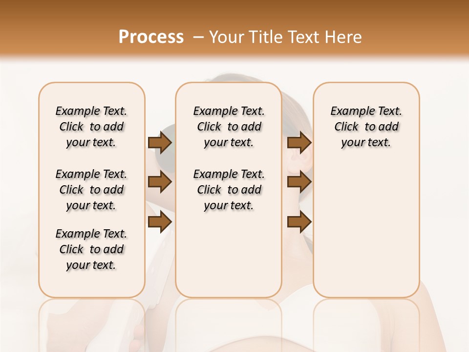 Facial Beautiful Two PowerPoint Template